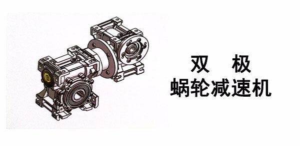 雙極蝸輪蝸桿減速機性能特點